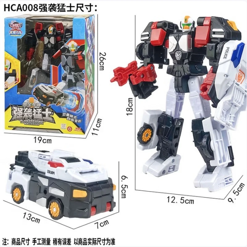Nuevo Magqoo Hello Carbot Prudiboom Robot transformable figura de acción de juguete Corea Anime Mecha modelo para niños regalos de cumpleaños