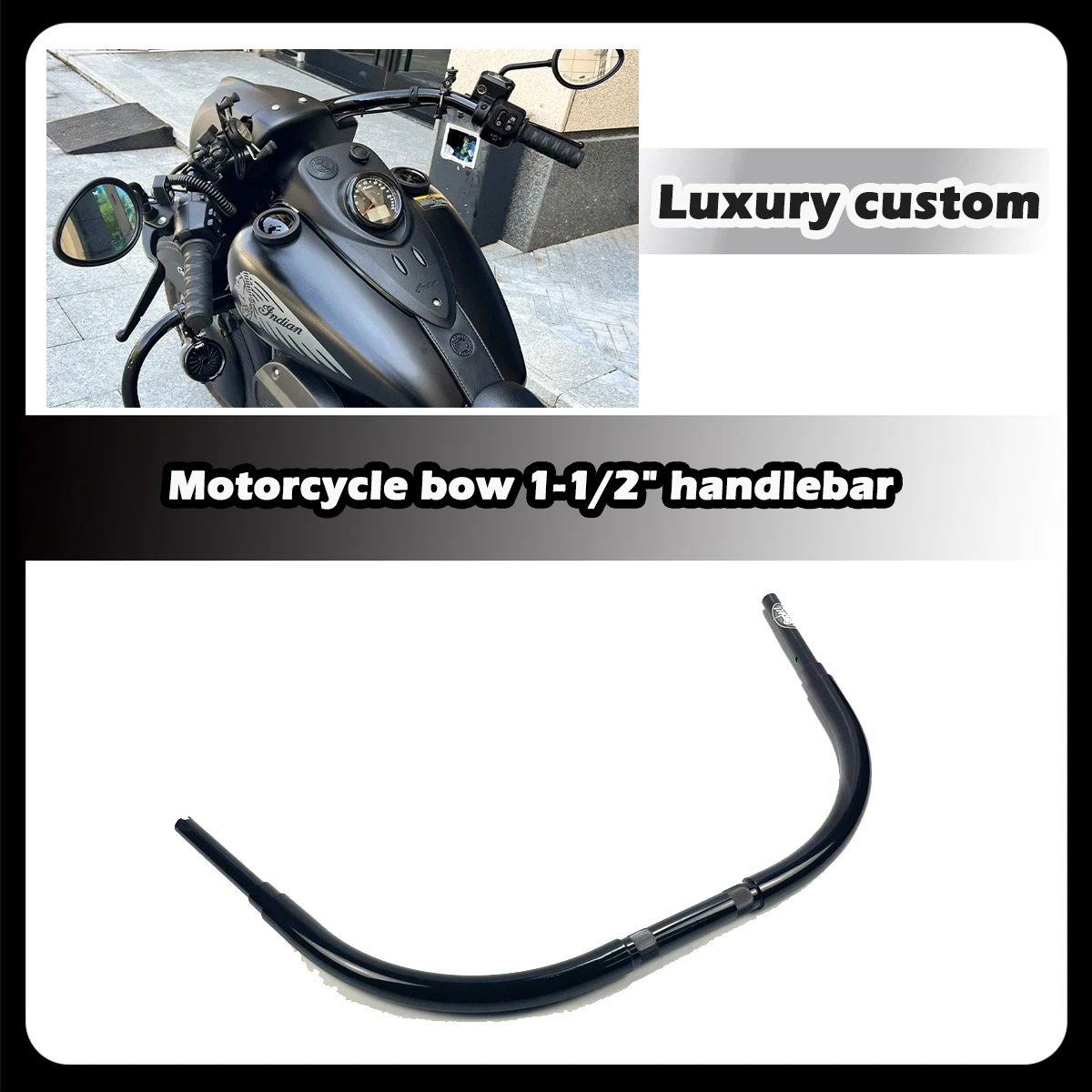 ZDQ Motorcycle bow 1-1/2