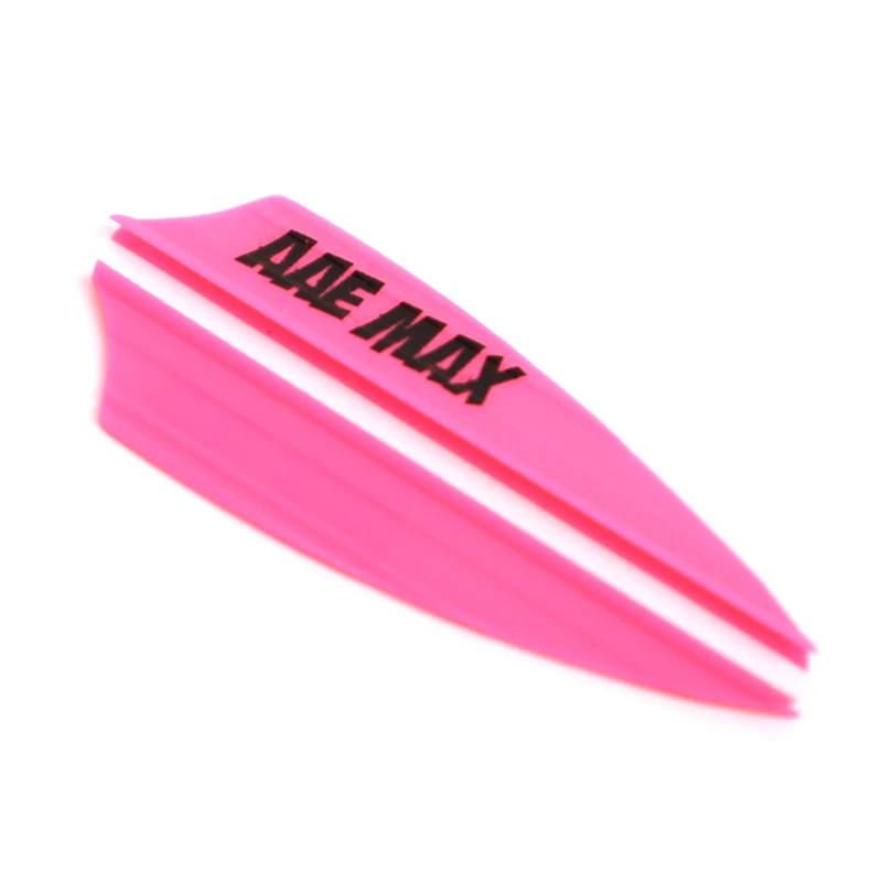 30pcs Arrow Feather AAE Groove Plastic Fletching Vanes DIY Plumage For Archery Bow Hunting Shooting Accessories