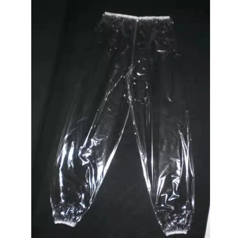 Sexy Men's Panties Sheer PVC Pants Boxer Shorts Women Soft Smooth Couple Erotic Plastic Briefs ABDL Waterproof Diaper Panties