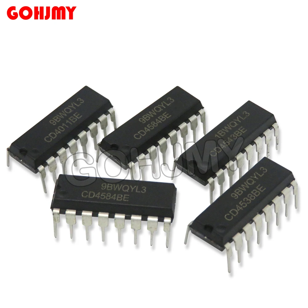 Piezas CD4543BE CD4541BE DIP14 DIP-16 CD4520BE CD4511BE CD4543 CD4541 CD4520 CD4511 DIP IC, 10 unidades