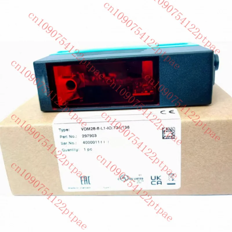 Per sensore di distanza laser Pepperl + Fuchs VDM28-8-L1-IO/73C/136 15-L-I0/110/122