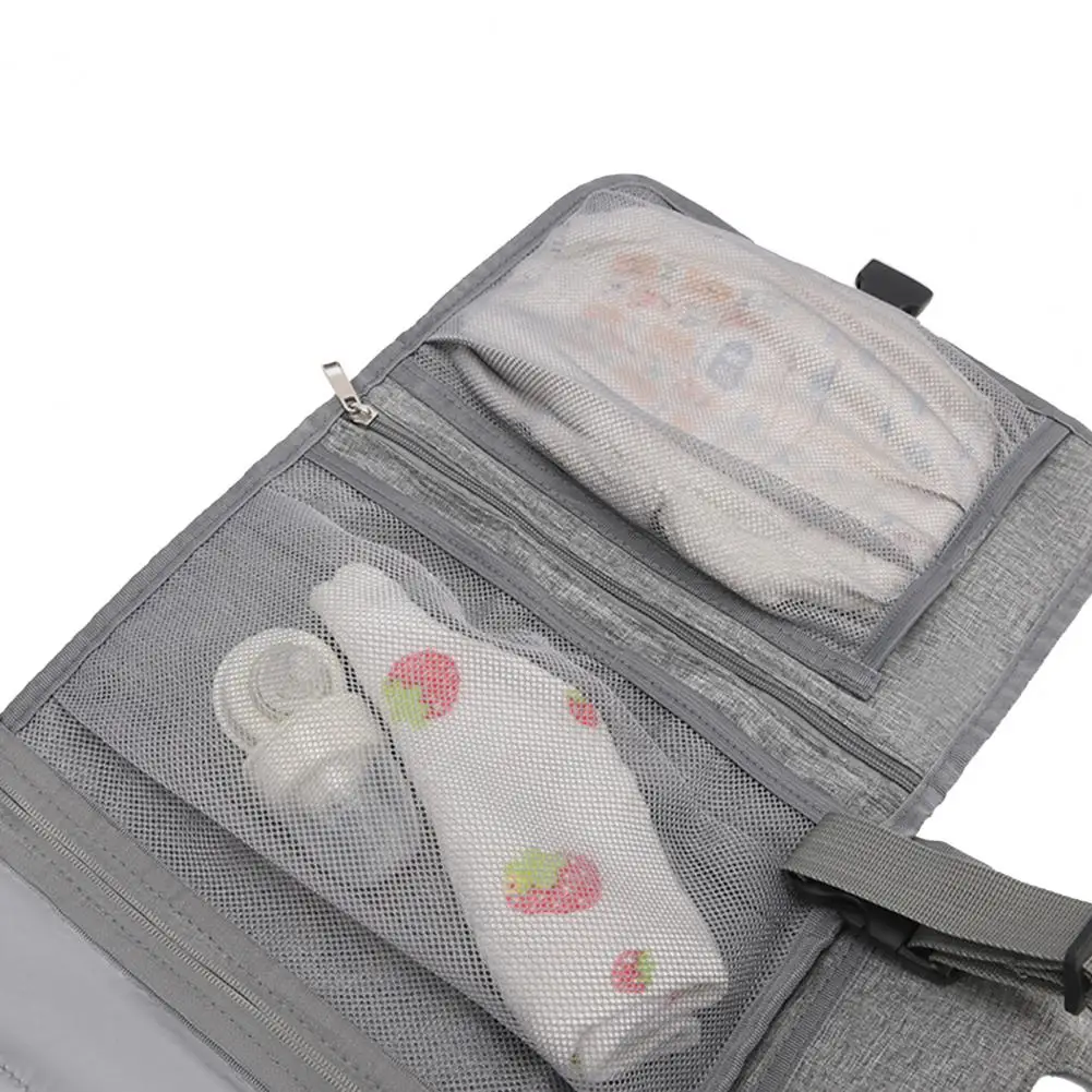 Waterproof Baby Changing Station Waterproof Portable Baby Diaper Changing Pad with Wipes Pocket Storage Bag for Newborn for Baby