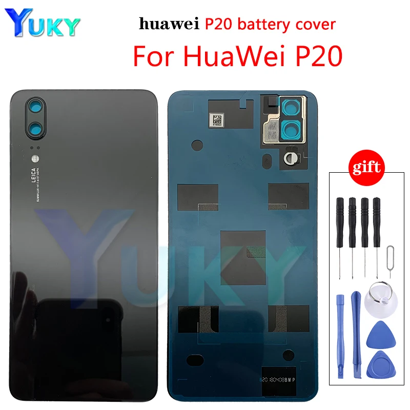 

100% Original huawei p20 Battery Cover For P20 Replace the battery cover With camera cover p20