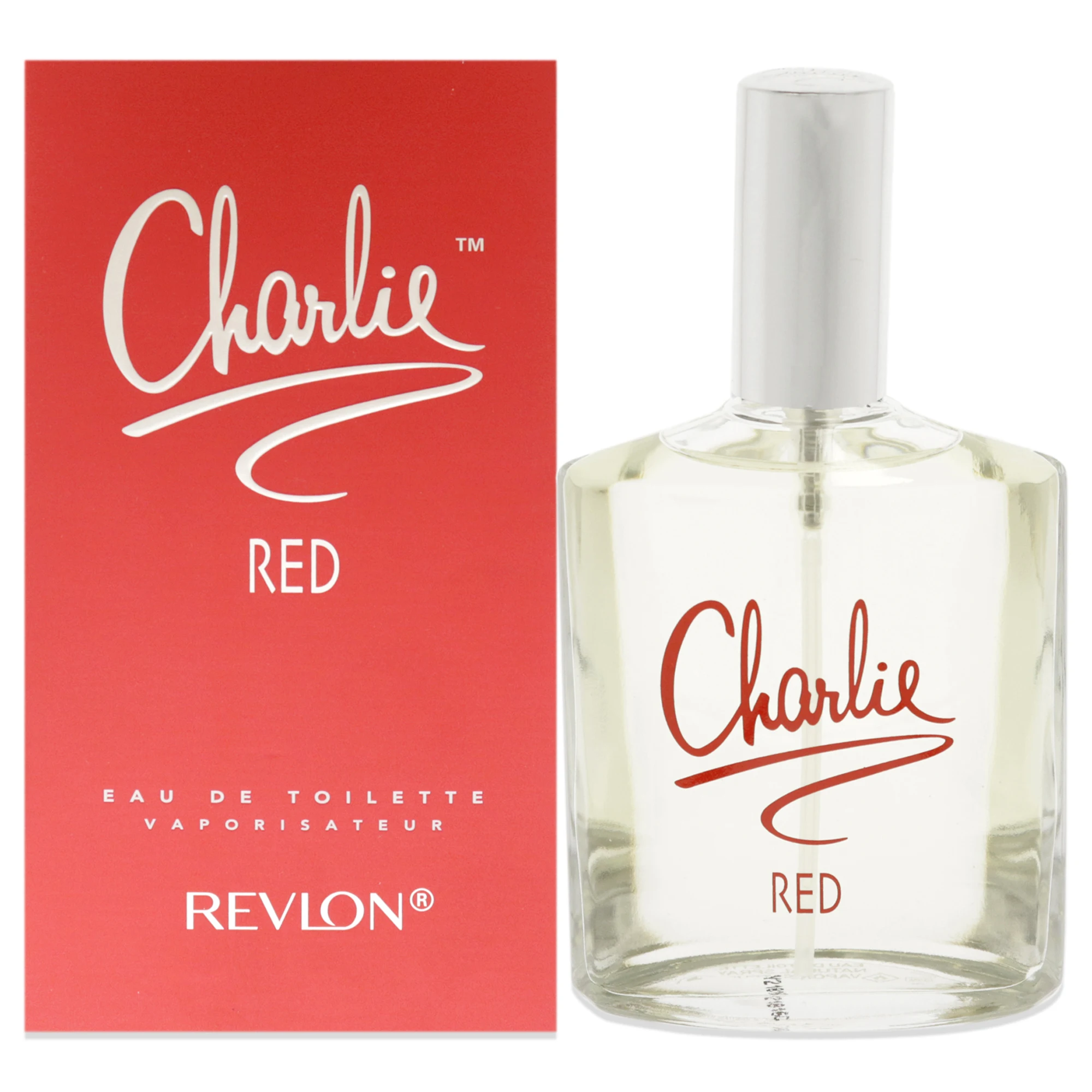 Charlie Red de Revlon para mujeres - Spray EDT de 3,3 oz