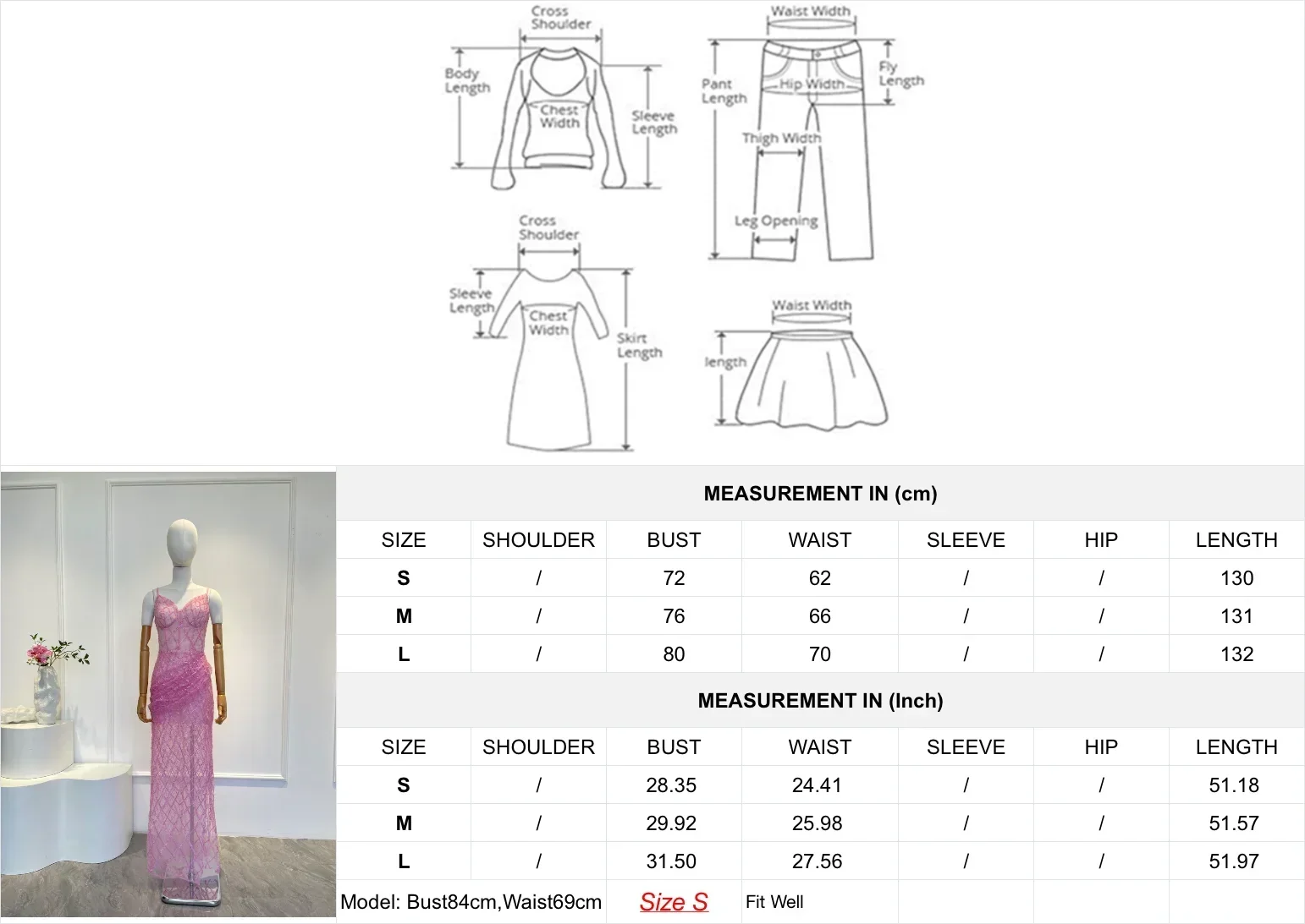جودة عالية البنفسجي الأرجواني أكمام الترتر شبكة أنبوب عارية الذراعين فستان ماكسي #4
