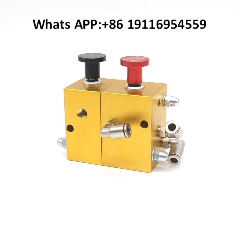 1pc Tank Operator Pull Emergency Shut-Off Valve Oil Gas Recovery Emergency Stop Button Switch Manual Interlocking Valve Cylinder