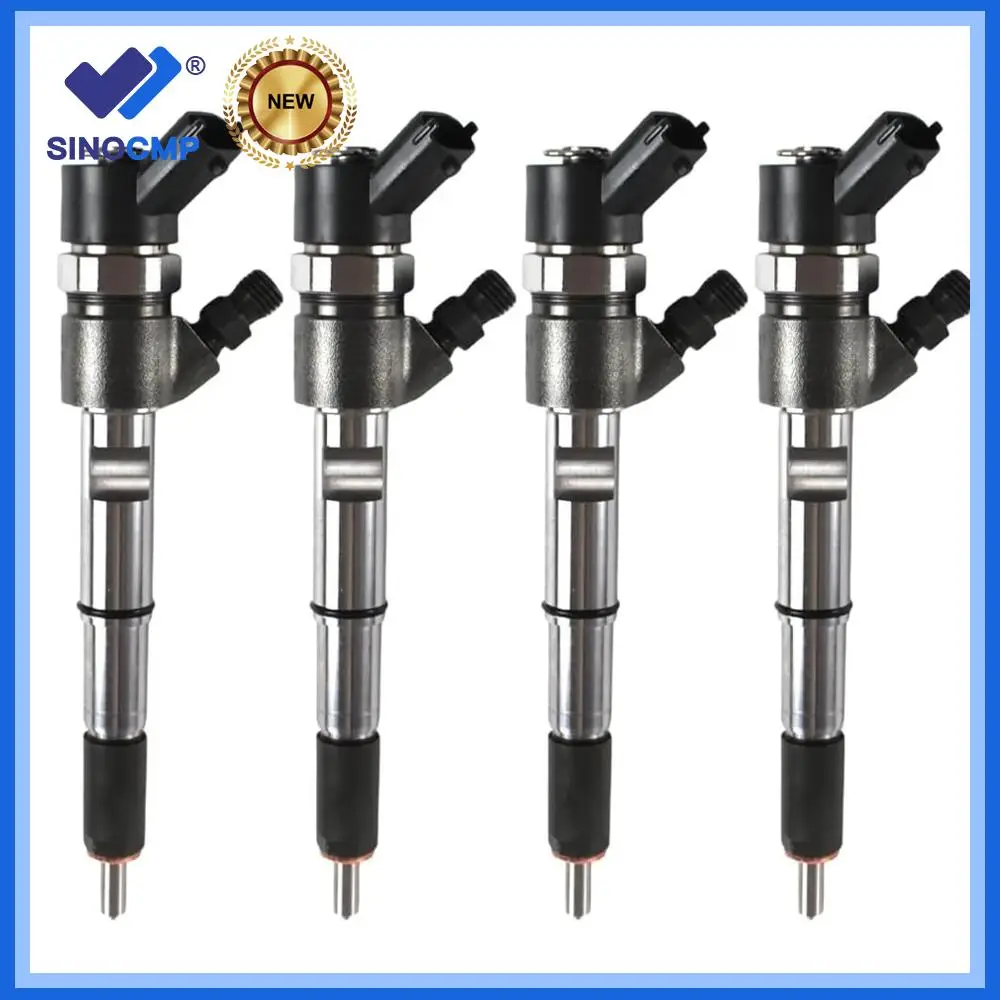 

4-Pack 0445110457 5801470098 Common Rail Injector for CaseIveco & John Deere T4 T5 3.4 Diesel