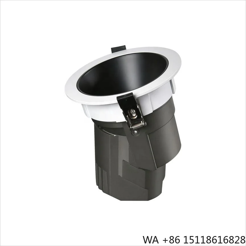 Newly Designed High Quality Aluminum Downlight Top Light Deep Hole Cup 2.5in 12W 30W 60W 120W Anti-glare LED Recessed Downlight