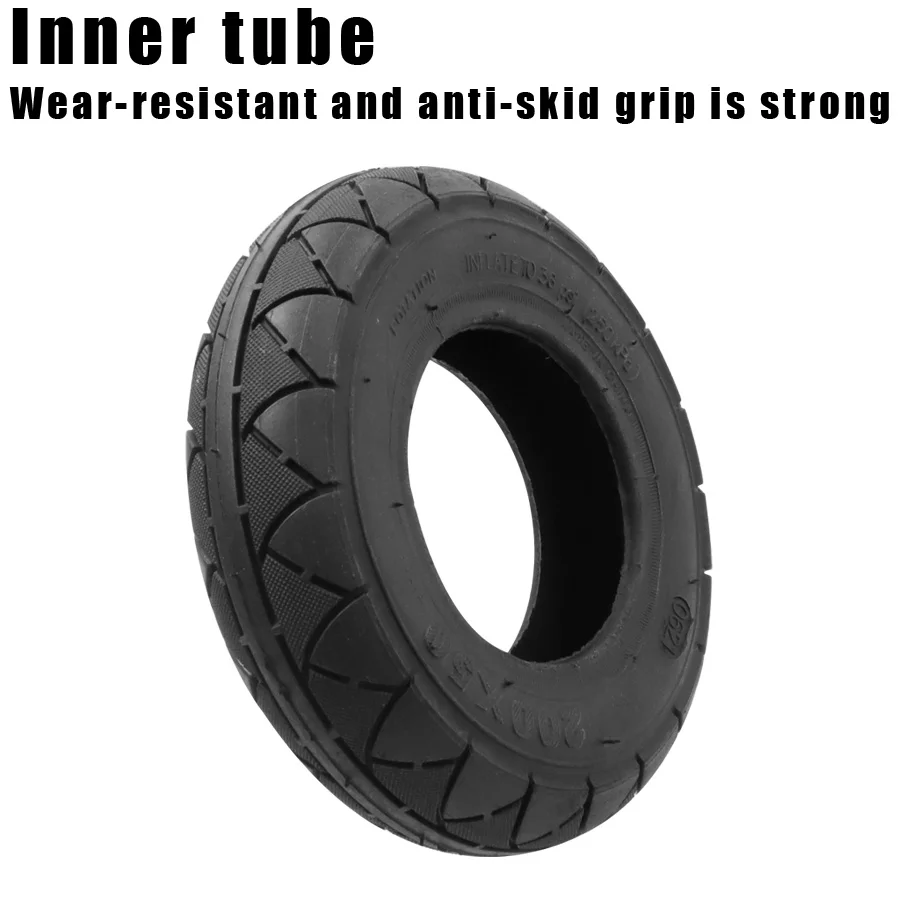 200X50 Tyre Scooter outside Tire inner Tube Compatible For Razor E100/E150/ E200/ Power Core E100/ Dune Buggy/ ePunk/Crazy Cart