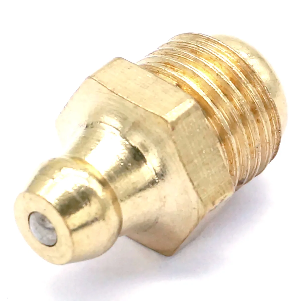 M4 M5 M6 M8 M10 M12 M14 M16 M18 M20 Metric male Thread Taper Straight Brass Grease Zerk Nipple Fitting For Grease gun