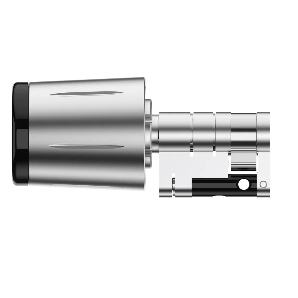 Euro Half Cilinder Auto Smart Lock Beveiliging Keyless Access TTlock APP Controle voor Deurdikte 30-70mm Deur