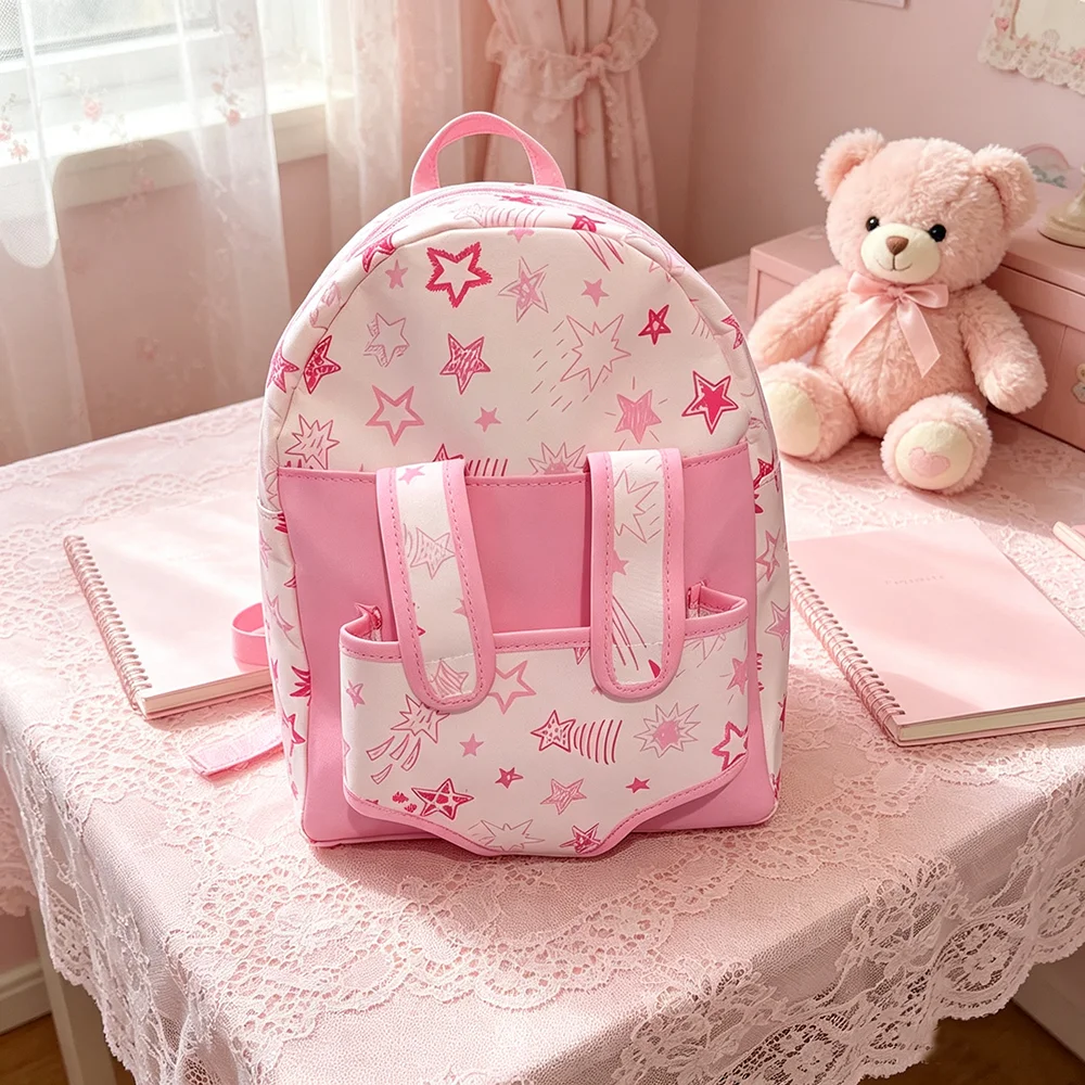 A Backpack That Can Carry 12 Inch Dolls, A Must-Have Backpack For Doll Travel. Suitable For Carrying Backpacks With 12 Inch Doll