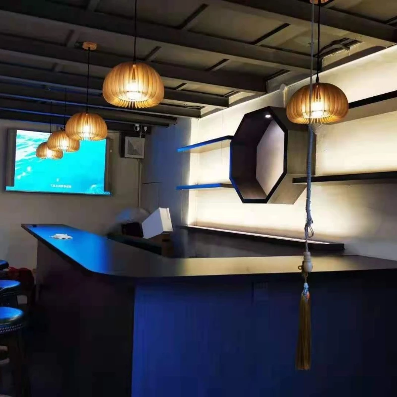 

Бамбуковый подвесной светильник, подвесной потолочный светильник из ротанга, плетеный блеск, ручная вязка, плетение, подвесной домашний обеденный светильник Люстра Потол