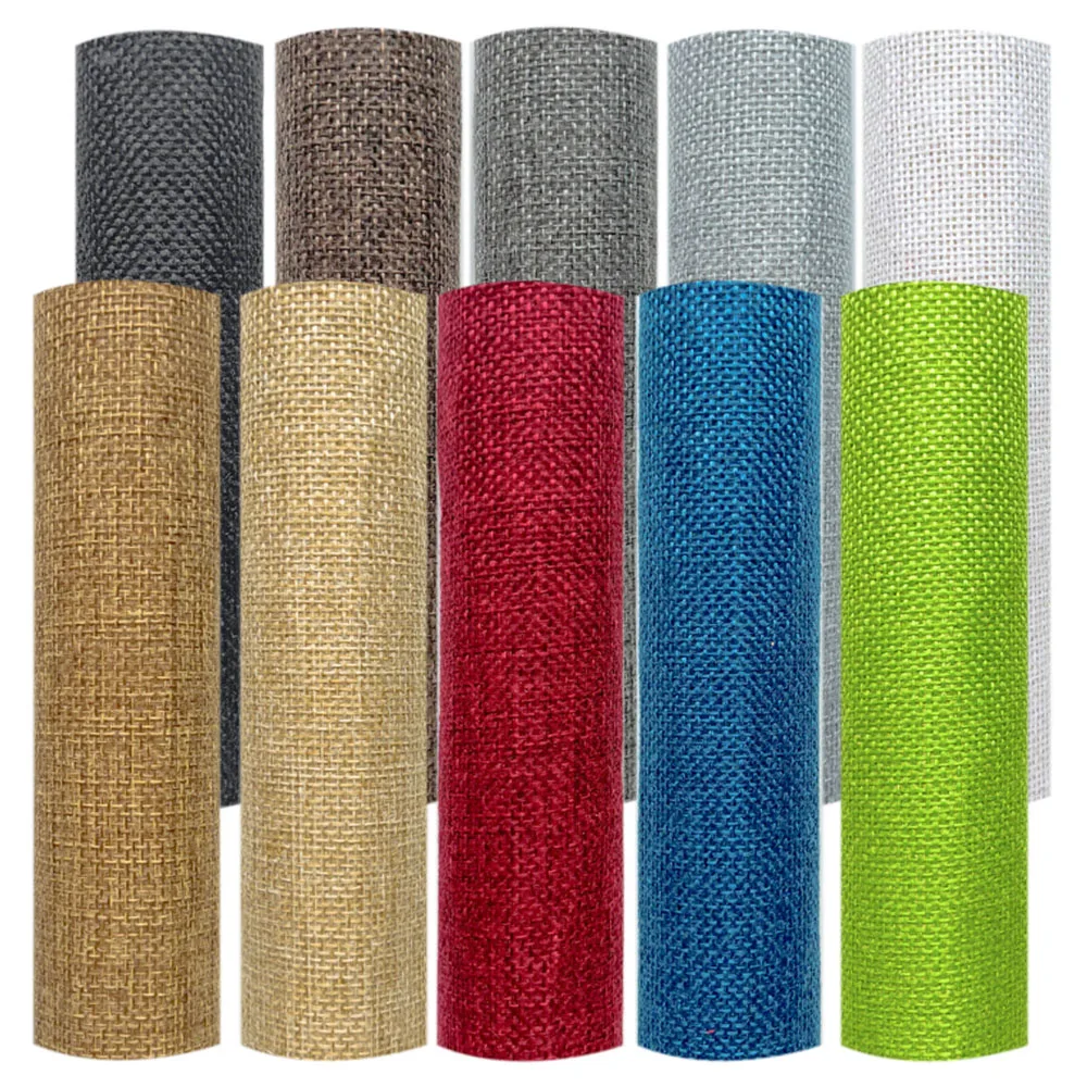 Selbstklebende Leinenstoff-Reparatur, DIY-Möbelrenovierung, Befestigung, Wandtuch, Vintage-Rahmtuch, kein Leder-Patches-Set