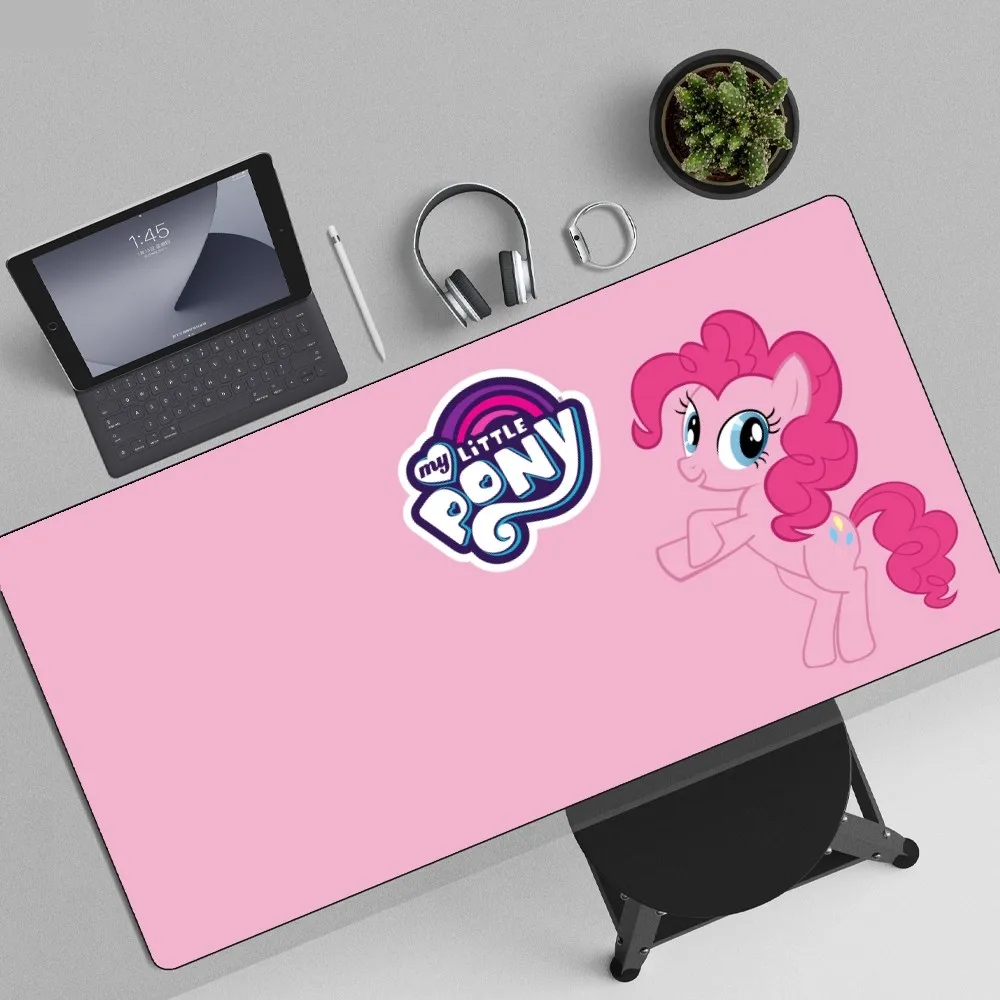 Imagem -04 - Little Unicorn Pony Mousepad Lockedge Antiderrapante Almofada de Jogos Engrossada Almofada de Escrita do Estudante do Escritório