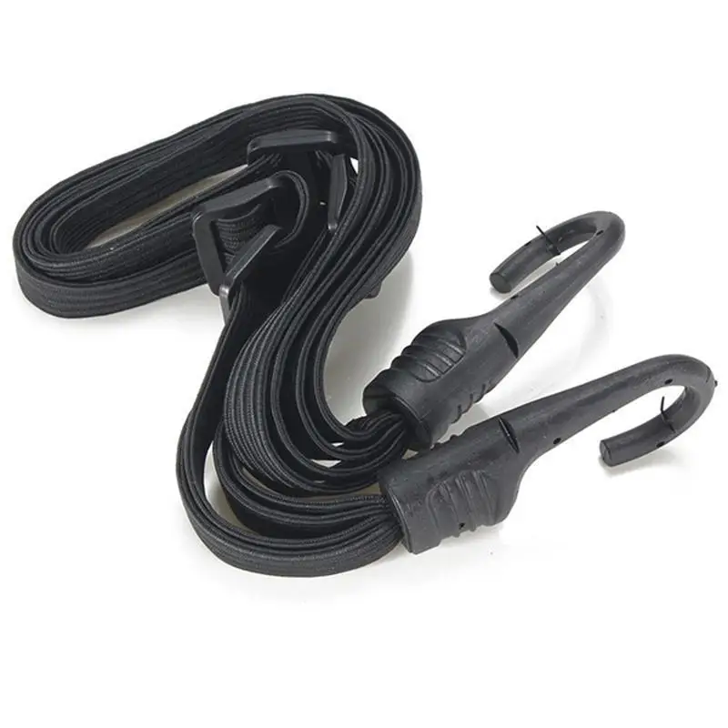 Imagen 4: Correas de amarre elásticas de goma para casco de bicicleta, correa de equipaje para motocicleta