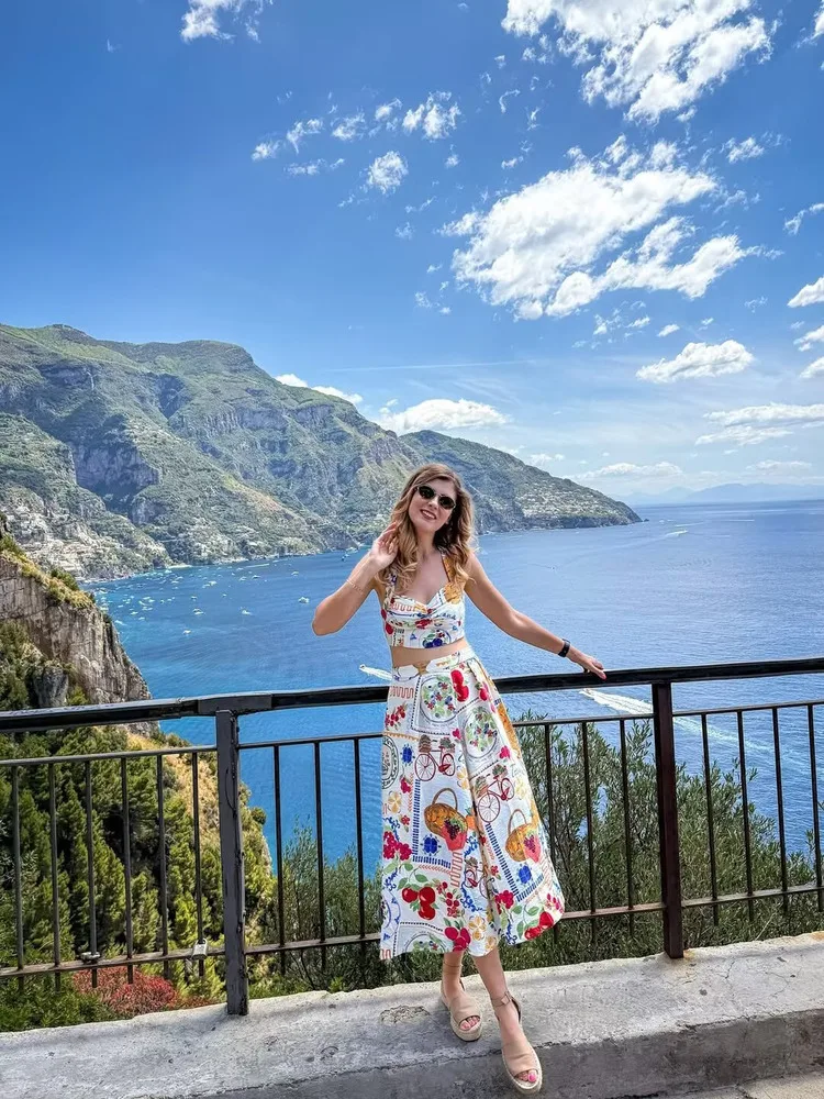 

Island Vaion Summer Beau Ремешок с принтом Ne Висячий топ Плащ Юбка Комплект из двух предметов Пляжный отдых Полиэфирное волокно