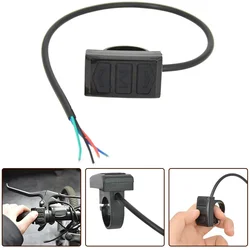 1pcs Ebike Waterproof Instrument Switch Electric Vehicle Split Meter Switch Button For LCD Meter ABS Fashionable Accessories