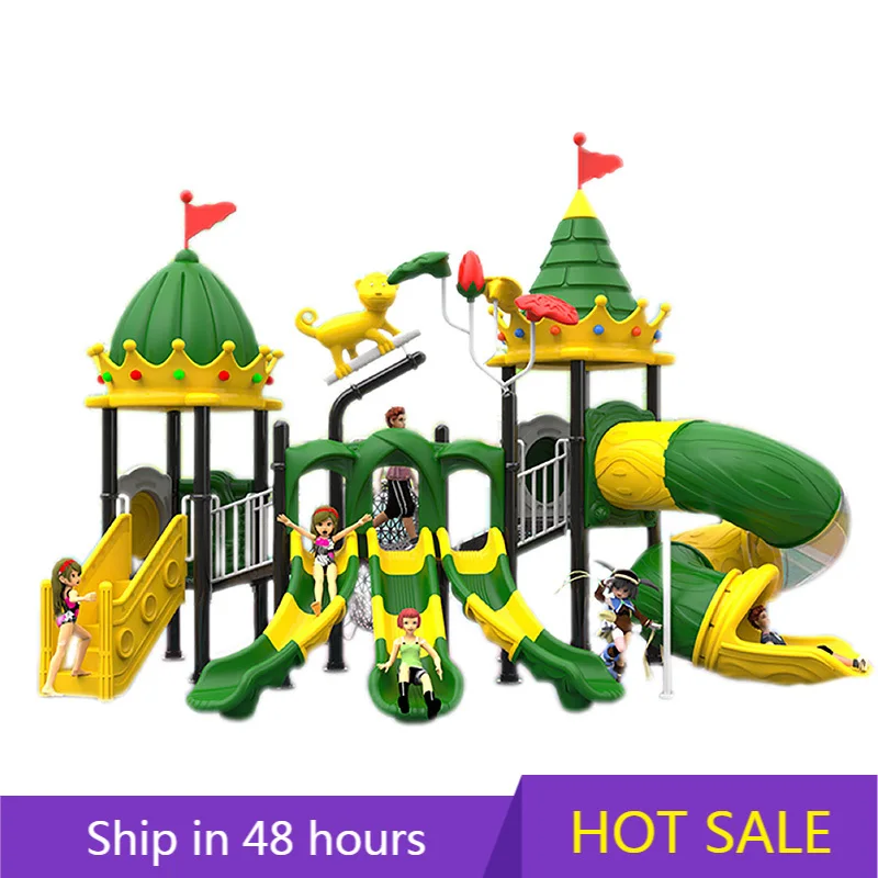 

YTYIN New Design Colorful High Quality Children Slide Commercial Playground with Kids Playground Equipment