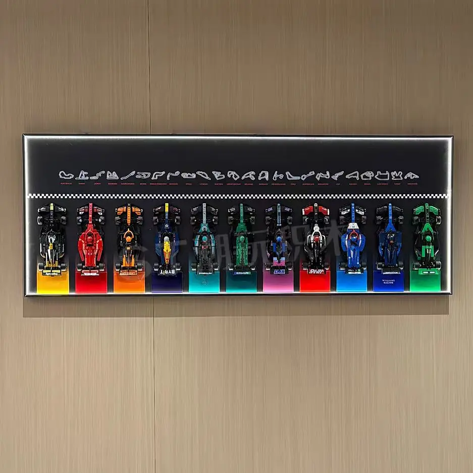 New 2026 Display Wallboard Suitable for LEGO Speed Champions F1 77252APXGP Wall Display Frame Wall Mount Display box Photo Frame - view 6