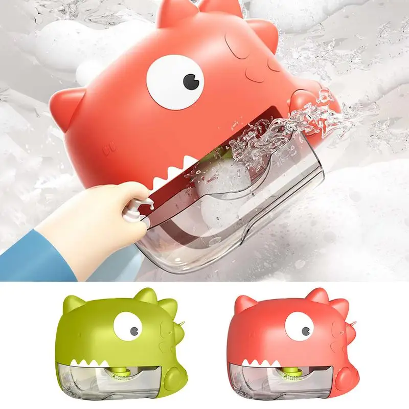 

Castle Baby Bath Toys Dinosaur Music Bubble Machine Children's Bathroom Bath Toys Bathtub Bubble Maker For Boys Girls toddlers