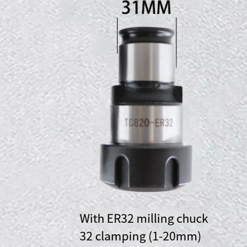 Tapping Machine Drill Bit, Drill Chuck Quick Changer TC820 Er32 Drilling Connection Handle Chuck Quick Change Drill Bit-A55K
