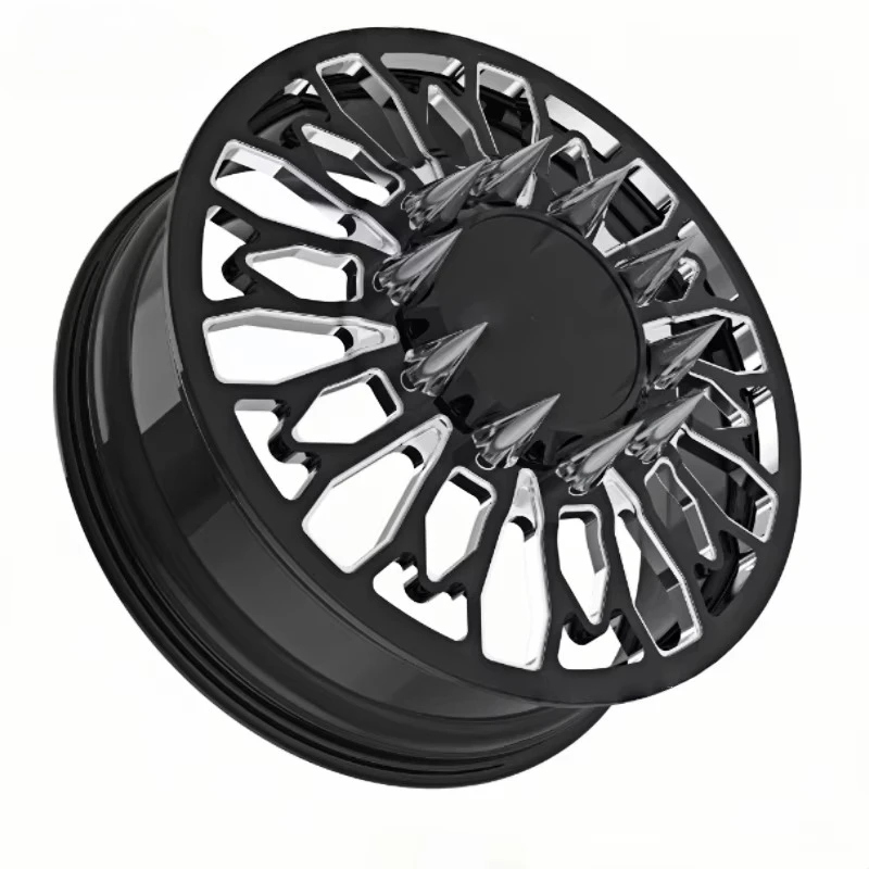 Pickup & SUV Wheels 6-Hole Dually Wheels Concave Passenger Car Wheels22-30 Inch 5x6.5 Offset Polished for Chevrolet 1500/2500