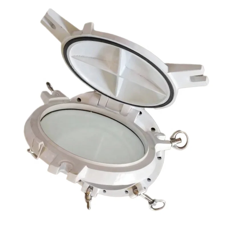 Port Hole Marine Window Scuttle Boat Aluminum Porthole With Cover or Without Cover