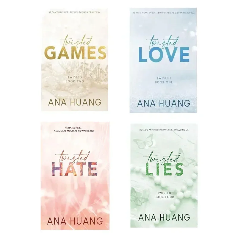 

Книга книга с надписью «Twisted Love /Games / Hite /Lies Ana Huang»