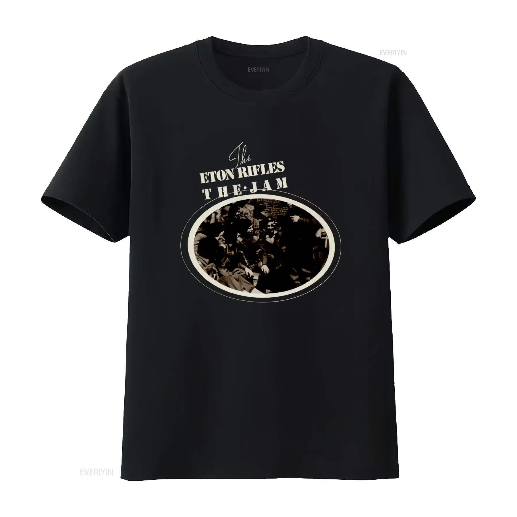 Cotton S 5XL The Eton Rifles Jam Vintage T Shirt vintage Washed Stretched designer clothes Versatile Top For Everyday Wear