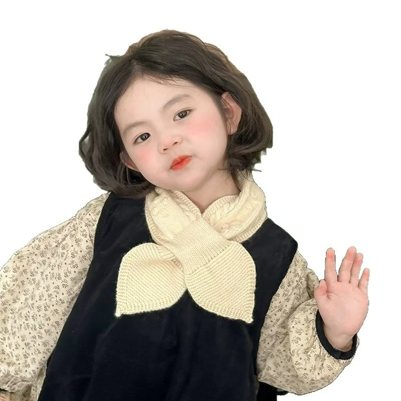 Jesienno-zimowy szal w jednolitym kolorze, ciepły szal dziergany, miękki i przyjazny dla skóry, nie podrażnia twarzy, prosty styl.