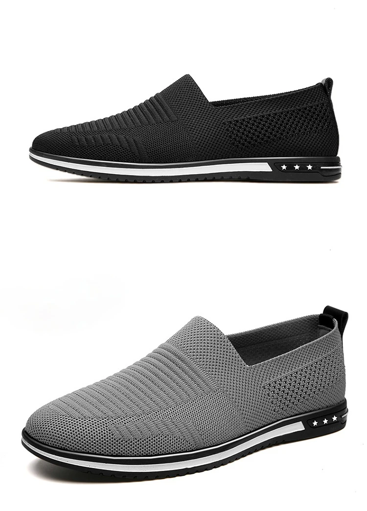 Mężczyźni buty lekkie buty sportowe mężczyźni moda buty do chodzenia na co dzień oddychające Slip on męskie buty wsuwane mężczyźni Sneakers 2022 nowe