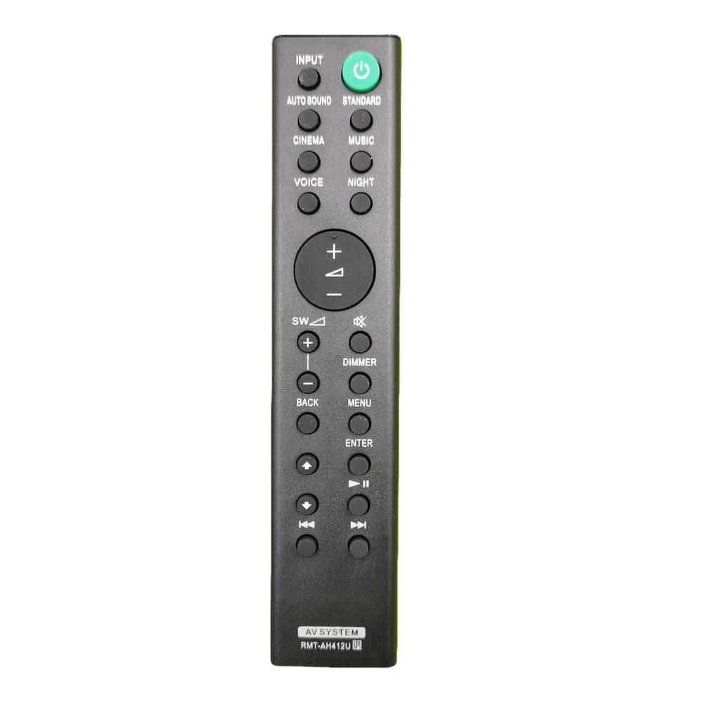 Remote Control RMT-AH412U For  HT-S20R Soundbar System