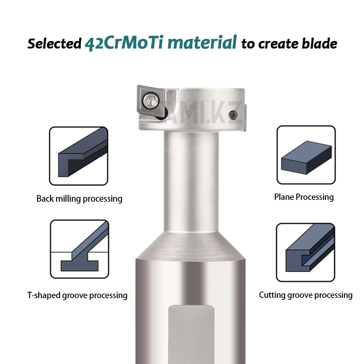 CNC Draaibank ATS C25 C32 T-groef Frees Staaf Serie Steken Frezen Staaf T-vormige Frees Bar gebruik CCMT/CPMT