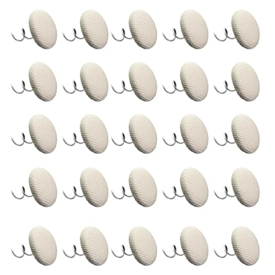 

25PCS 18mm Upholstery Twisted Pins Sofa Nail Spiral Nails Bedside Decorative Pins Bed Skirt Edge Holder for Decorative Arm Cove