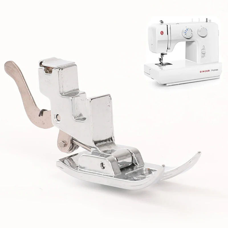 Universal Stitching Foot Holder, Presser Foot e Snap On, Adaptador de haste baixa para máquina de costura, Quilting, 2pcs