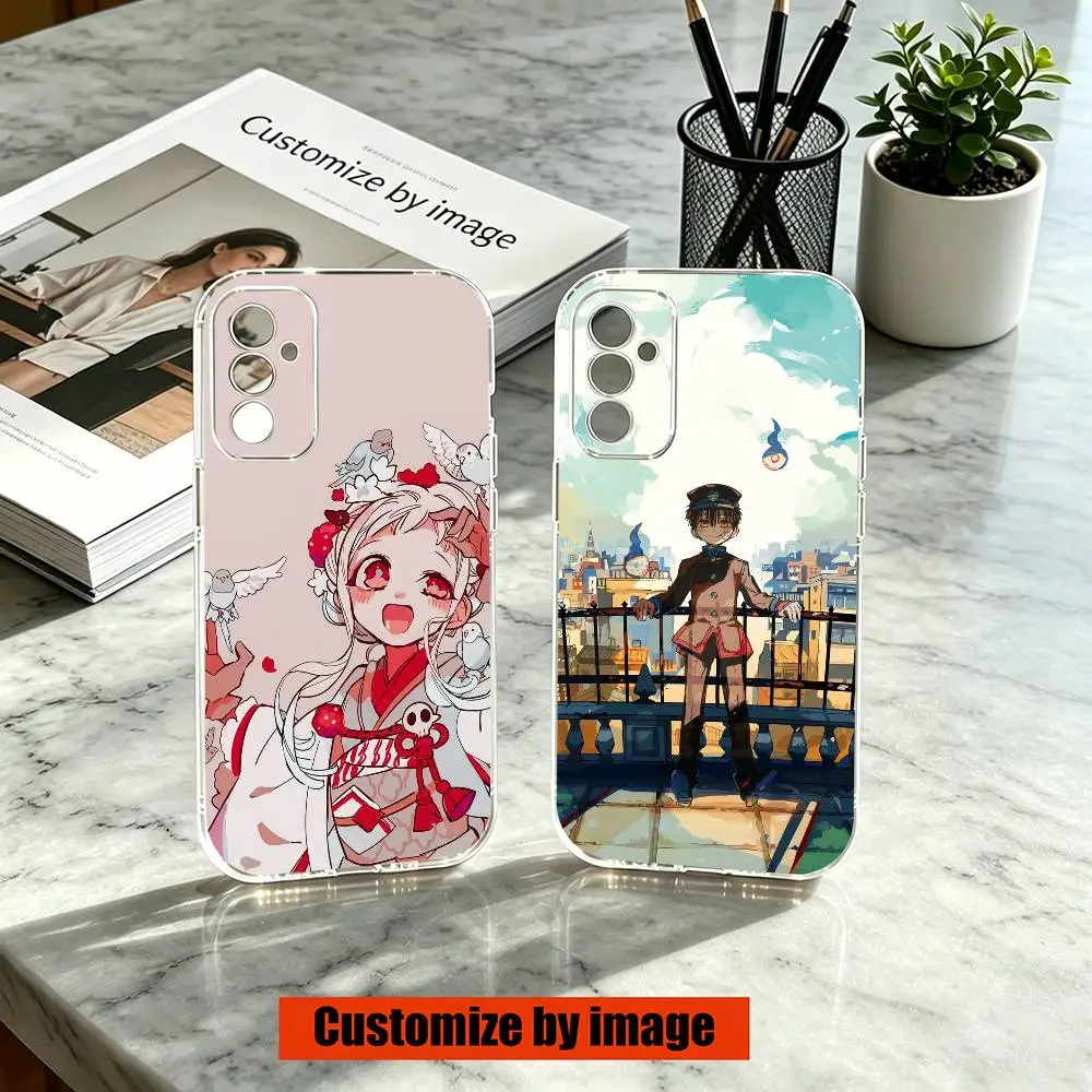 Funda de teléfono Toilet Bound H-Hanako kun Amane Yugi, funda transparente de silicona suave para SamsungA10,12,20,21S,30,31,40,50,51,52,70,71