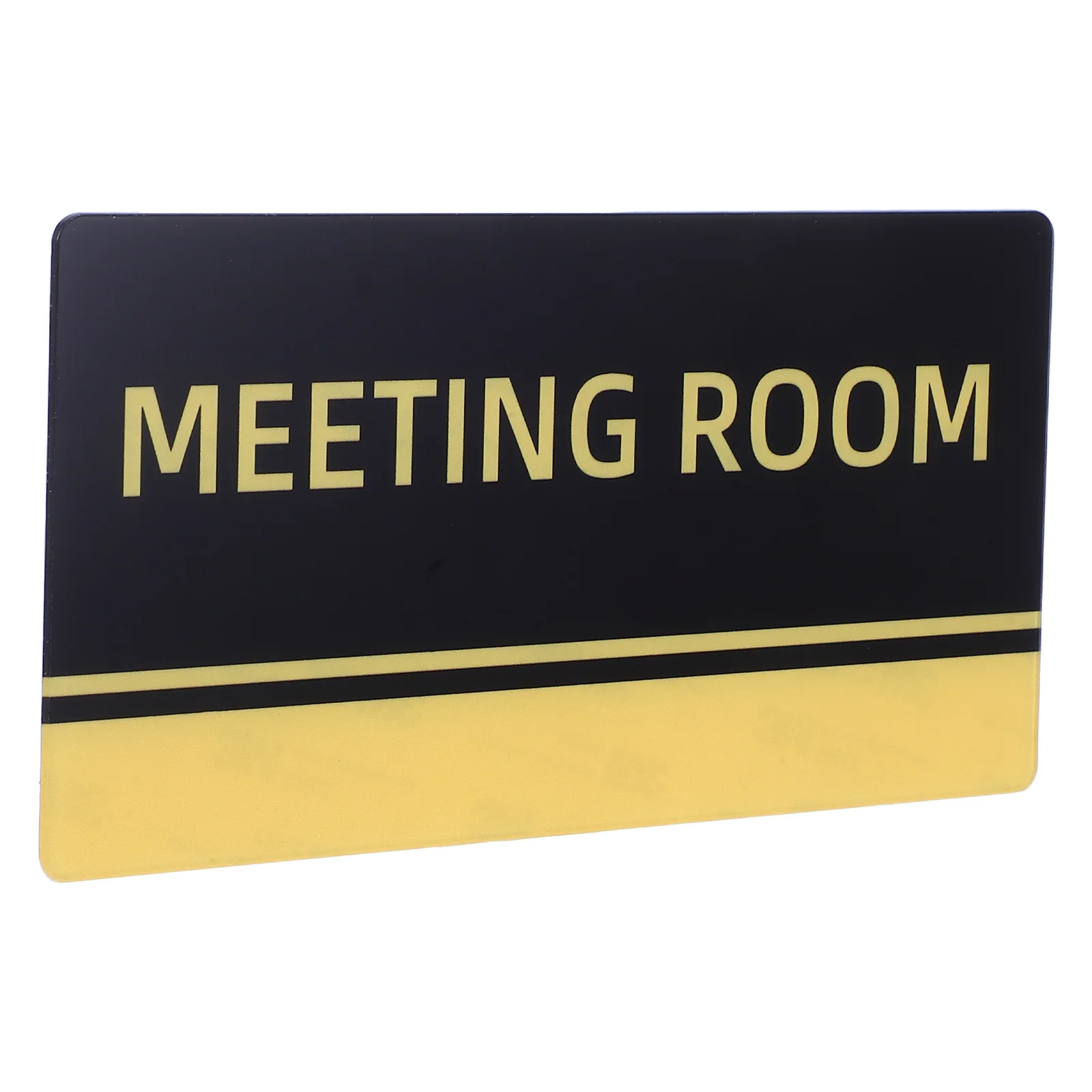 アクリル製会議室ドアサイン スタイリッシュなデザイン オフィス装飾 会議用プライバシーサイン 簡単設置 オフィス装飾