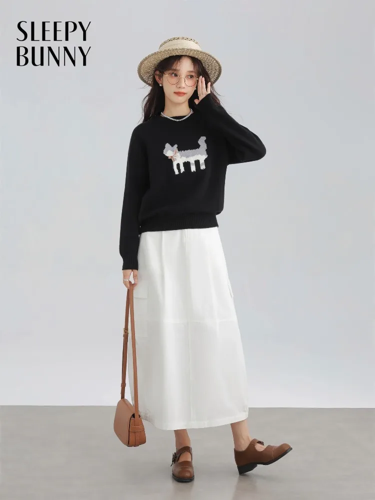 

Женская повседневная юбка макси А-силуэта с карманами карго, с высокой талией, длинная, в утилитарном стиле, весенняя модная уличная юбка, для повседневного образа