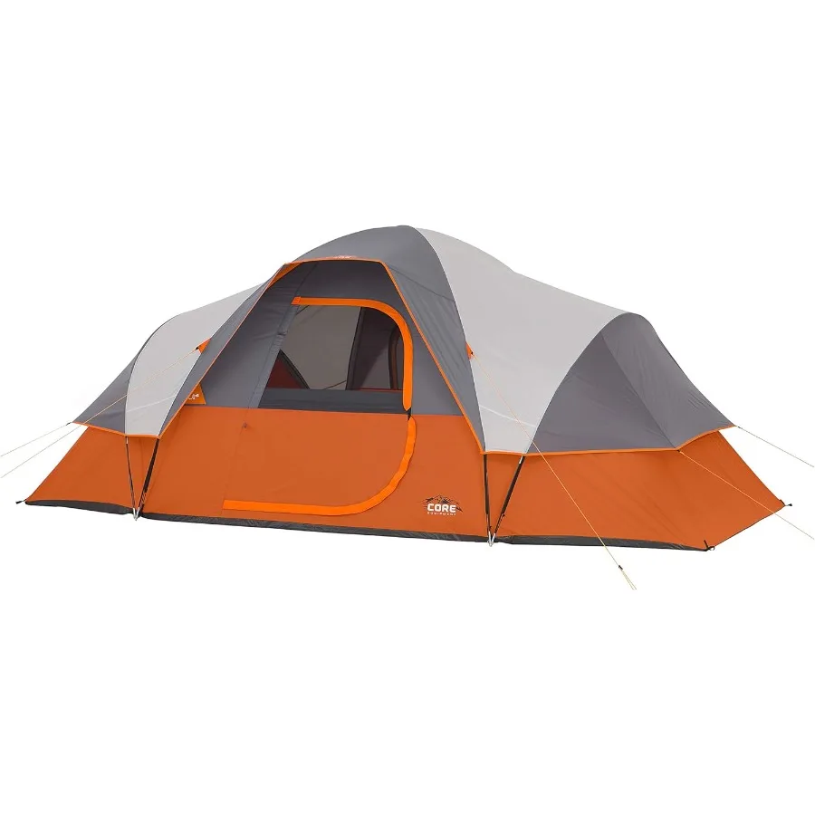 

Tent for Family Camping Hiking and Backpacking 3 Person/ 4 Person/ 6 Person/ 9 Person Person Dome Camp Tents with Included Tent