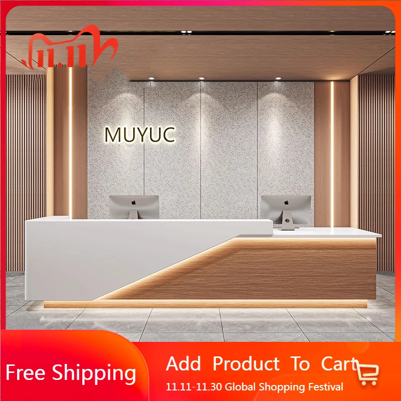 

Luxury Modern Reception Desks Shop Beauty Bar Hotel Restaurant Executive Reception Desks Design Mostrador Commercial Furniture