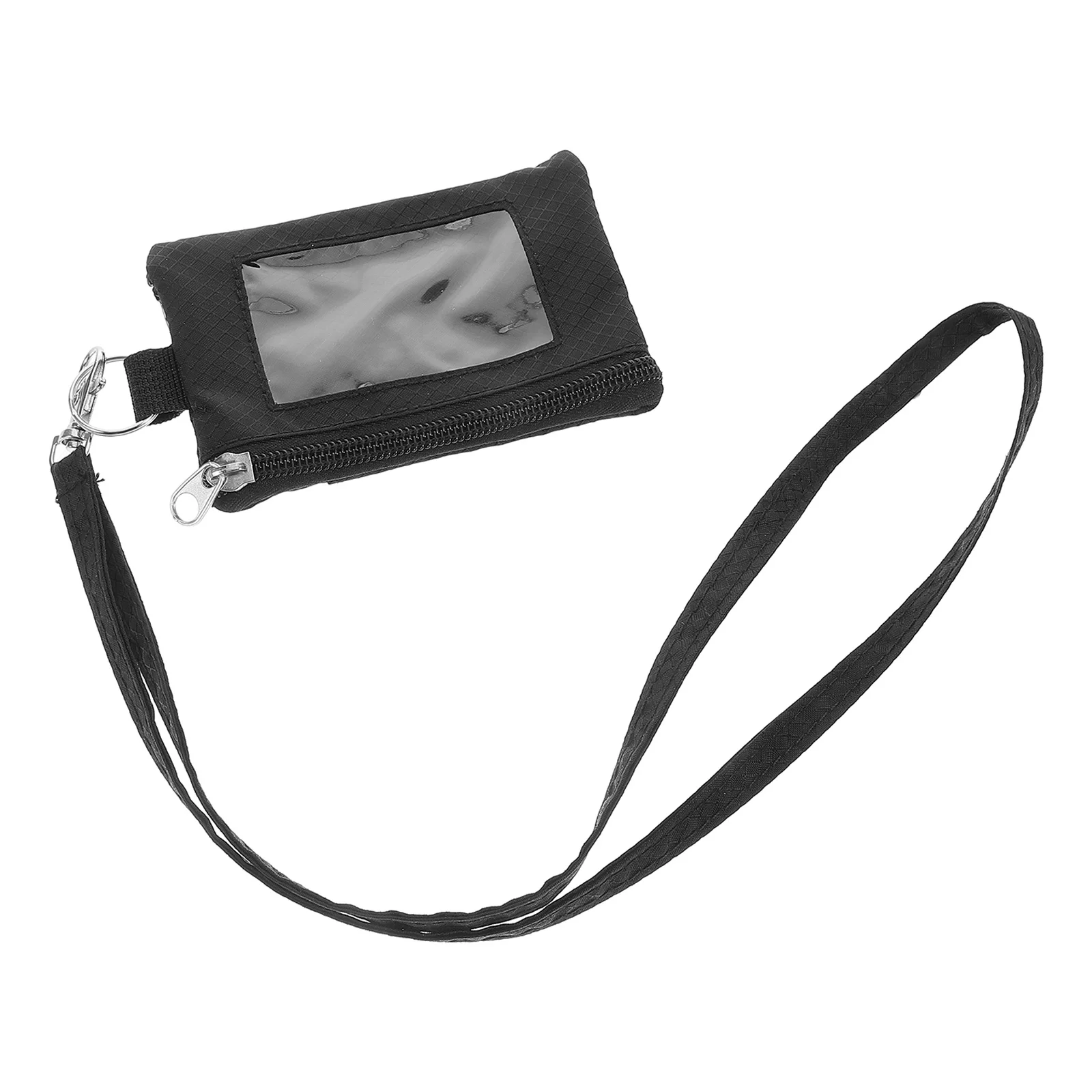 محفظة صغيرة للنساء من النايلون فائق النحافة، سلسلة مفاتيح، حامل مدمج، محفظة للعملات المعدنية، محفظة صغيرة بسحاب، حامل بطاقة ائتمان لطيف #1