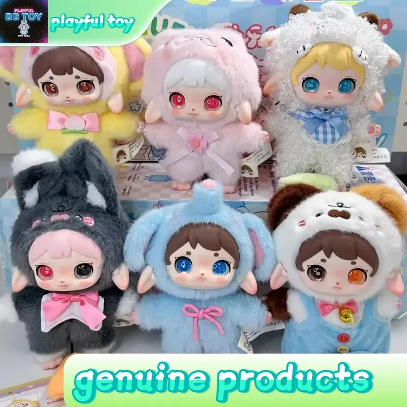 

Genuine Ruby Happy Fluffy Series Blind Box Kawaii Ruby Vinyl Face Doll Mystery Box Action Figure Customized Pendant Doll Gift