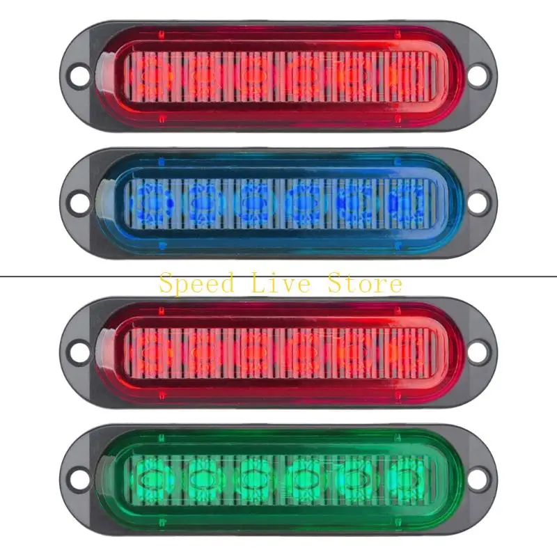 547C Pair of Red Blue LED Boat Navigation Lights Waterproof Marine Lamps Corrosion Resistant