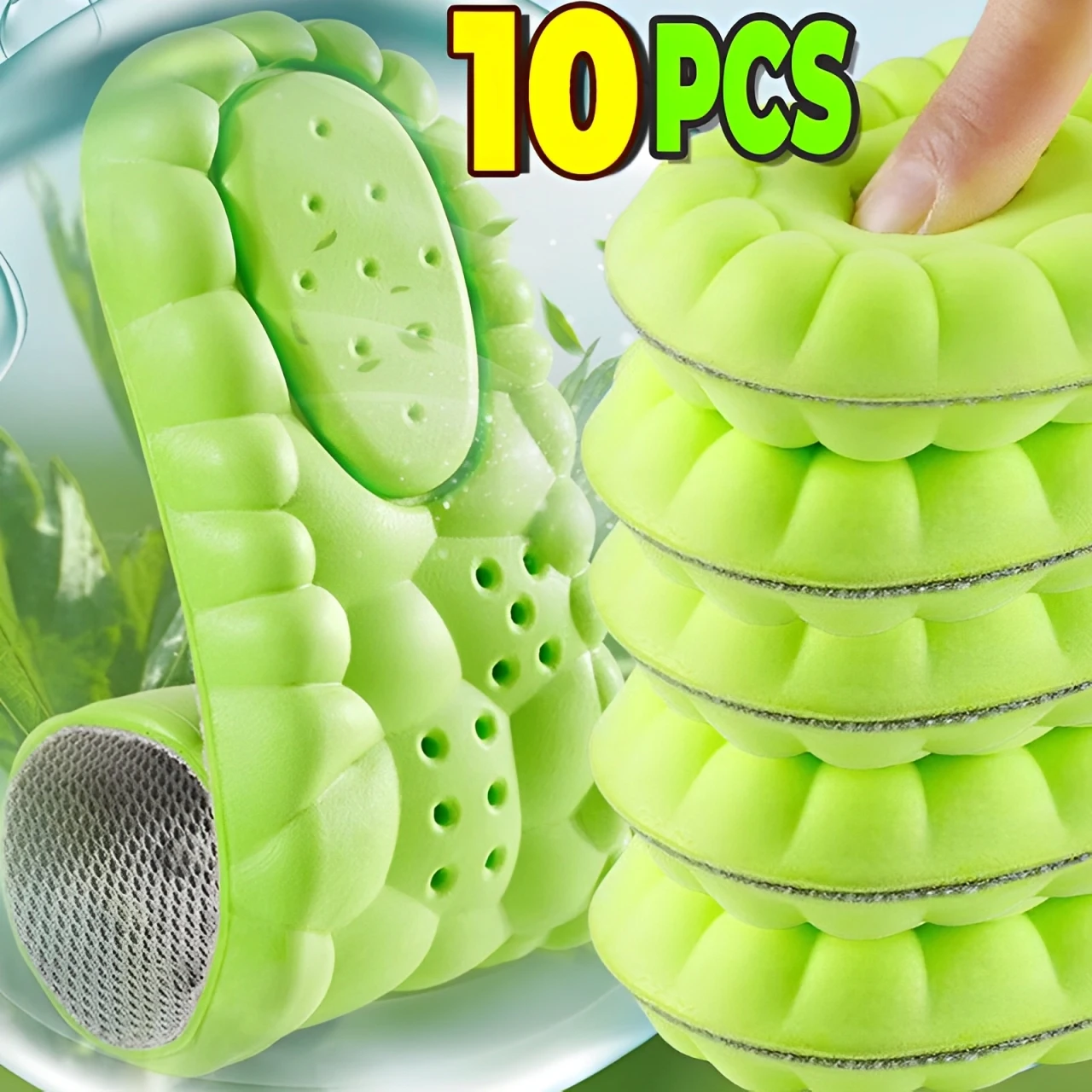 4D Soft Sport Insoles for Men Women High Elasticity Insole Running Shoes Pad Deodorant Orthopedic Arch Support Insert Cushion