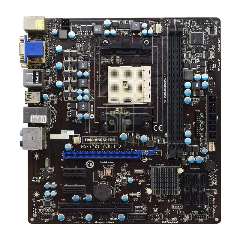 

Используется для MSI FM2-A55M A75M-E35 P33 E33 P35 V2 основная плата DDR3 FM2 FM1