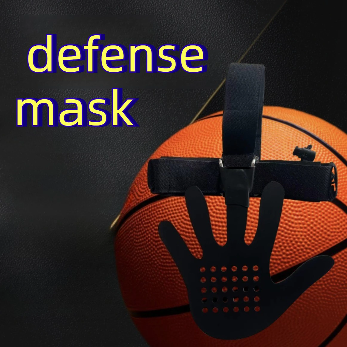 

Adjustable Basketball Defensive Training Mask Breathable Basketball Defense Mask Durable Basketballs Masks Portable Sports Parts