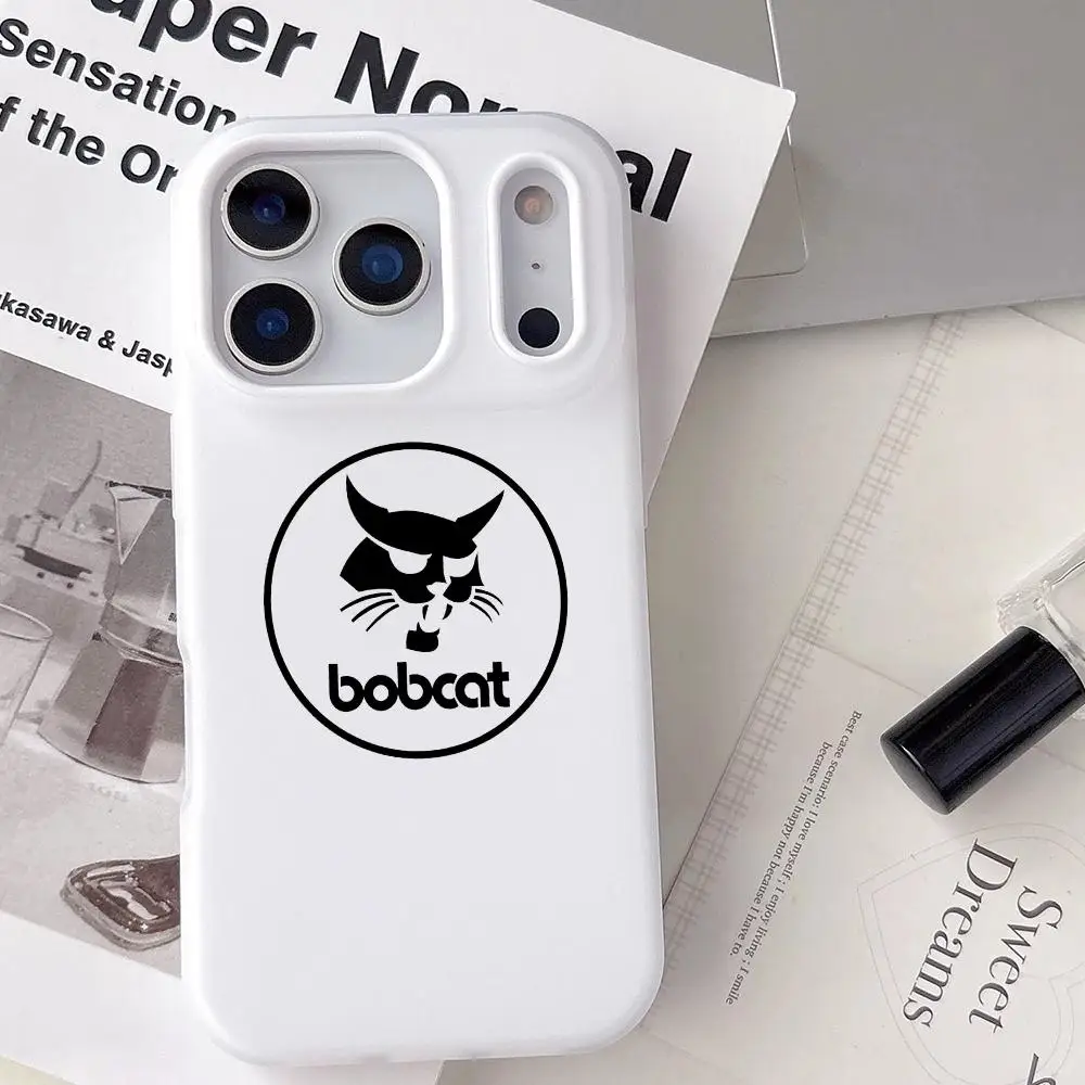 

Car Cool B-Bobcat Phone Case For iPhone 17 16 15 14 13 12 11 Pro Max Plus Mini Case Clear Jelly Shockproof Soft Cover