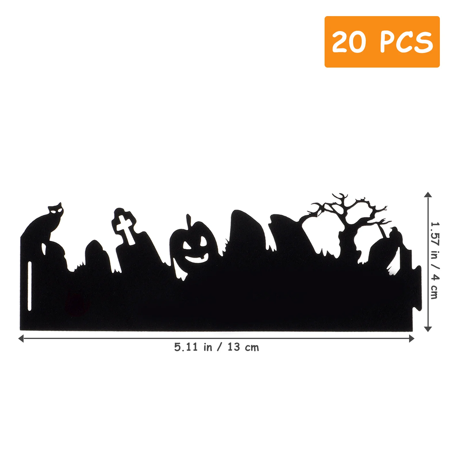 

20pcs Halloween Wraps Paper Tea Light Lampshade Hollow Shades Party Supplies Decor For Halloween Party Banquet Dinner